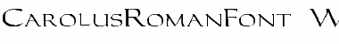 Download CarolusRomanFont Wd Font Download CarolusRomanFont Wd Font