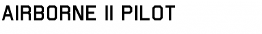 Download Airborne II Pilot Font Download Airborne II Pilot Font