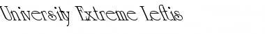 Download University Extreme Leftis Font Download University Extreme Leftis Font