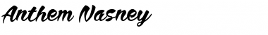 Download Anthem Nasney Font Download Anthem Nasney Font