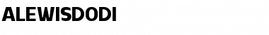 Download ALEWISDODI Font Download ALEWISDODI Font