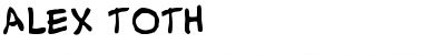 Download Alex Toth Font Download Alex Toth Font