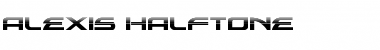 Download Alexis Halftone Font Download Alexis Halftone Font