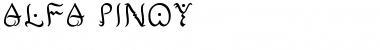 Download Alfa-Pinoy Font Download Alfa-Pinoy Font