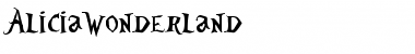 Download AliciaWonderland Font Download AliciaWonderland Font