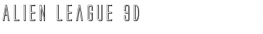 Download Alien League 3D Font Download Alien League 3D Font