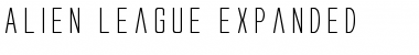 Download Alien League Expanded Font Download Alien League Expanded Font