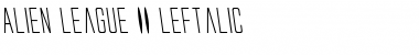 Download Alien League II Leftalic Font Download Alien League II Leftalic Font