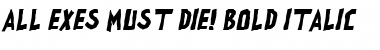 Download all exes must die! Font Download all exes must die! Font