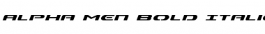 Download Alpha Men Bold Italic Font Download Alpha Men Bold Italic Font