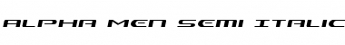 Download Alpha Men Semi-Italic Font Download Alpha Men Semi-Italic Font