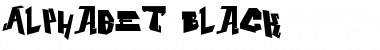 Download Alphabet Black Font Download Alphabet Black Font