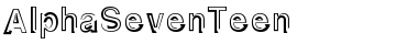 Download AlphaSevenTeen Font Download AlphaSevenTeen Font