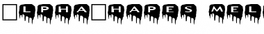Download AlphaShapes meltdowns Font Download AlphaShapes meltdowns Font