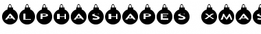 Download AlphaShapes xmas balls Font Download AlphaShapes xmas balls Font