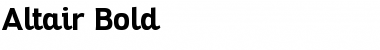 Download Altair Font Download Altair Font