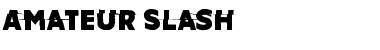 Download Amateur Slash Font Download Amateur Slash Font