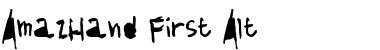 Download AmazHand_First_Alt Font Download AmazHand_First_Alt Font