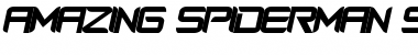 Download Amazing Spider Man slant Font Download Amazing Spider Man slant Font