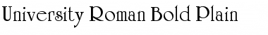 Download University Roman Bold Font Download University Roman Bold Font