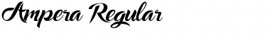 Download Ampera Font Download Ampera Font