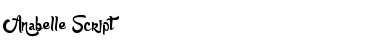 Download Anabelle Script Font Download Anabelle Script Font