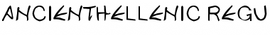 Download ancientHellenic Font Download ancientHellenic Font