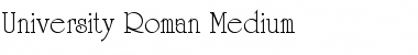 Download University-Roman Font Download University-Roman Font