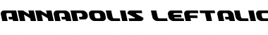Download Annapolis Leftalic Font Download Annapolis Leftalic Font