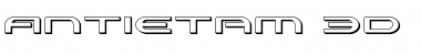 Download Antietam 3D Font Download Antietam 3D Font