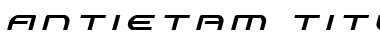 Download Antietam Title Italic Font Download Antietam Title Italic Font
