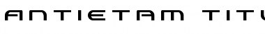 Download Antietam Title Font Download Antietam Title Font