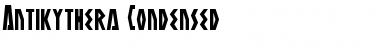 Download Antikythera Condensed Font Download Antikythera Condensed Font