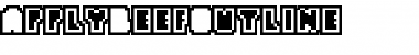 Download ApplyBeefOutline Font Download ApplyBeefOutline Font