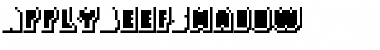 Download ApplyBeefShadow Font Download ApplyBeefShadow Font
