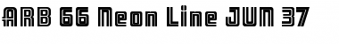 Download ARB 66 Neon Line JUN-37 Font Download ARB 66 Neon Line JUN-37 Font