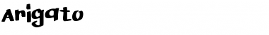 Download Arigato Font Download Arigato Font