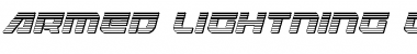 Download Armed Lightning Chrome Italic Font Download Armed Lightning Chrome Italic Font