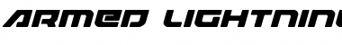 Download Armed Lightning Expanded Italic Font Download Armed Lightning Expanded Italic Font