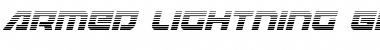 Download Armed Lightning Gradient Italic Font Download Armed Lightning Gradient Italic Font