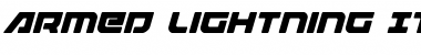 Download Armed Lightning Italic Font Download Armed Lightning Italic Font