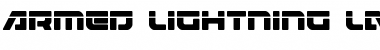 Download Armed Lightning Laser Font Download Armed Lightning Laser Font