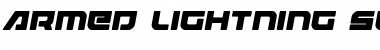 Download Armed Lightning Semi-Italic Font Download Armed Lightning Semi-Italic Font