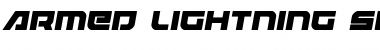 Download Armed Lightning Squared Semi-Italic Font Download Armed Lightning Squared Semi-Italic Font