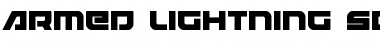 Download Armed Lightning Squared Font Download Armed Lightning Squared Font