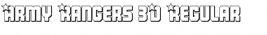 Download Army Rangers 3D Font Download Army Rangers 3D Font