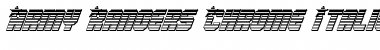 Download Army Rangers Chrome Italic Font Download Army Rangers Chrome Italic Font
