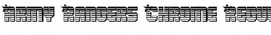Download Army Rangers Chrome Font Download Army Rangers Chrome Font