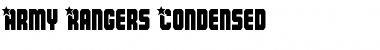 Download Army Rangers Condensed Font Download Army Rangers Condensed Font