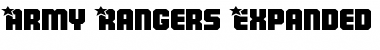 Download Army Rangers Expanded Font Download Army Rangers Expanded Font